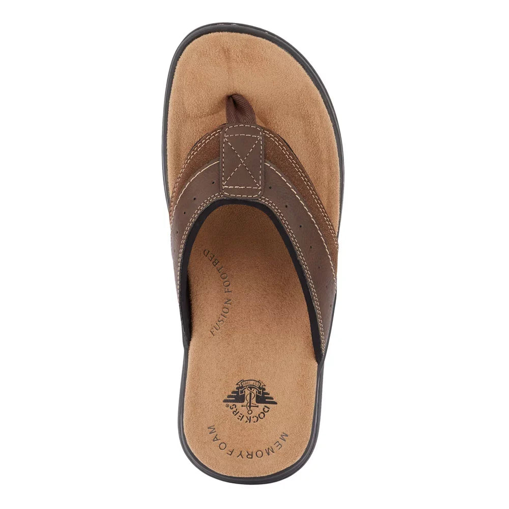 Dockers Mens Laguna Casual Flip-Flop Sandal Shoe
