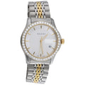 Gucci Ya126409 Diamond Watch G-Timeless 38mm Two Tone Yellow S. Steel PVD 2 CT.