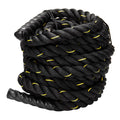 NK 1.5'' width 49.2ft Length, Heavy Training Undulation Rope: Polydac Strength & Conditioning Heavy Gym Battle Ropes - Cardio, Cross Training, Weight Training &