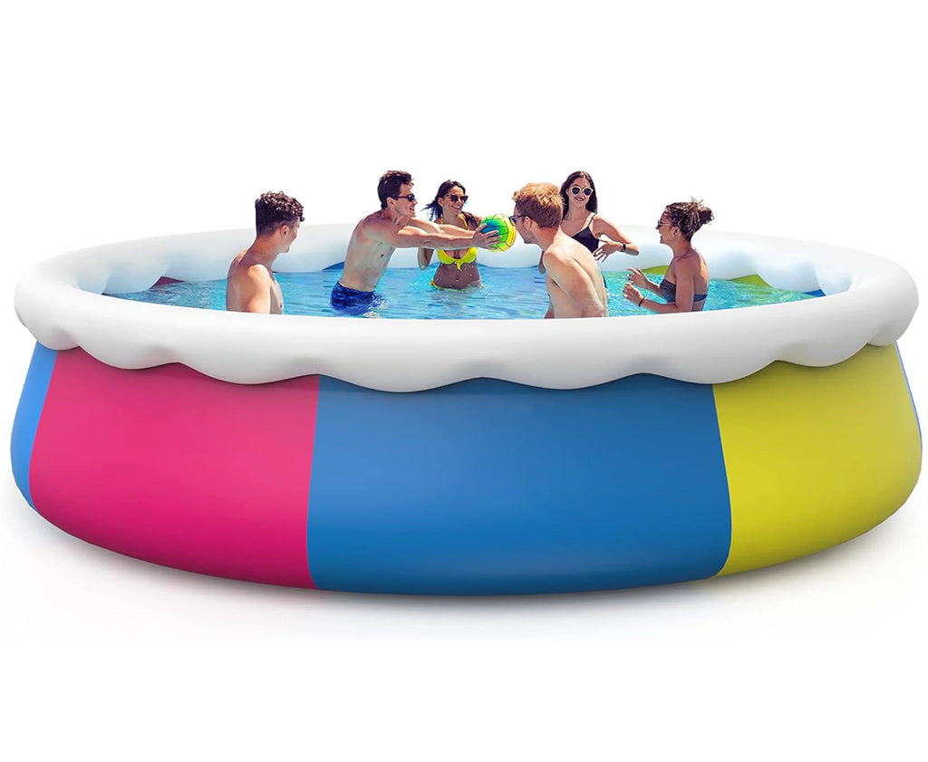 Inolait Inflatable Swimming Pool Above Ground for Kids Family Water Sport 15' x 36"
