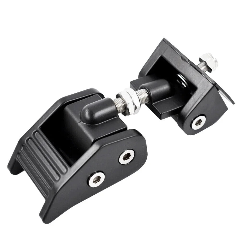 JahyElec Durable Black Hood Latch Lock Catch for Jeep Wrangler JK 07-18 - Secure Your Off-Road Adventures