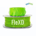 Genuine E3D spoolWorks FleXD Semi-flexible TPU Filament - 2.85mm, 500g, Monster Green16