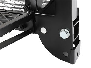 Kojem Hitch Cargo Carrier Rack 550lbs 60"x21"x6" for 2"x2" Hitch Receiver Van SUV Truck Trailer Folding Rear Luggage Basket Hitch Mount Cargo Rack