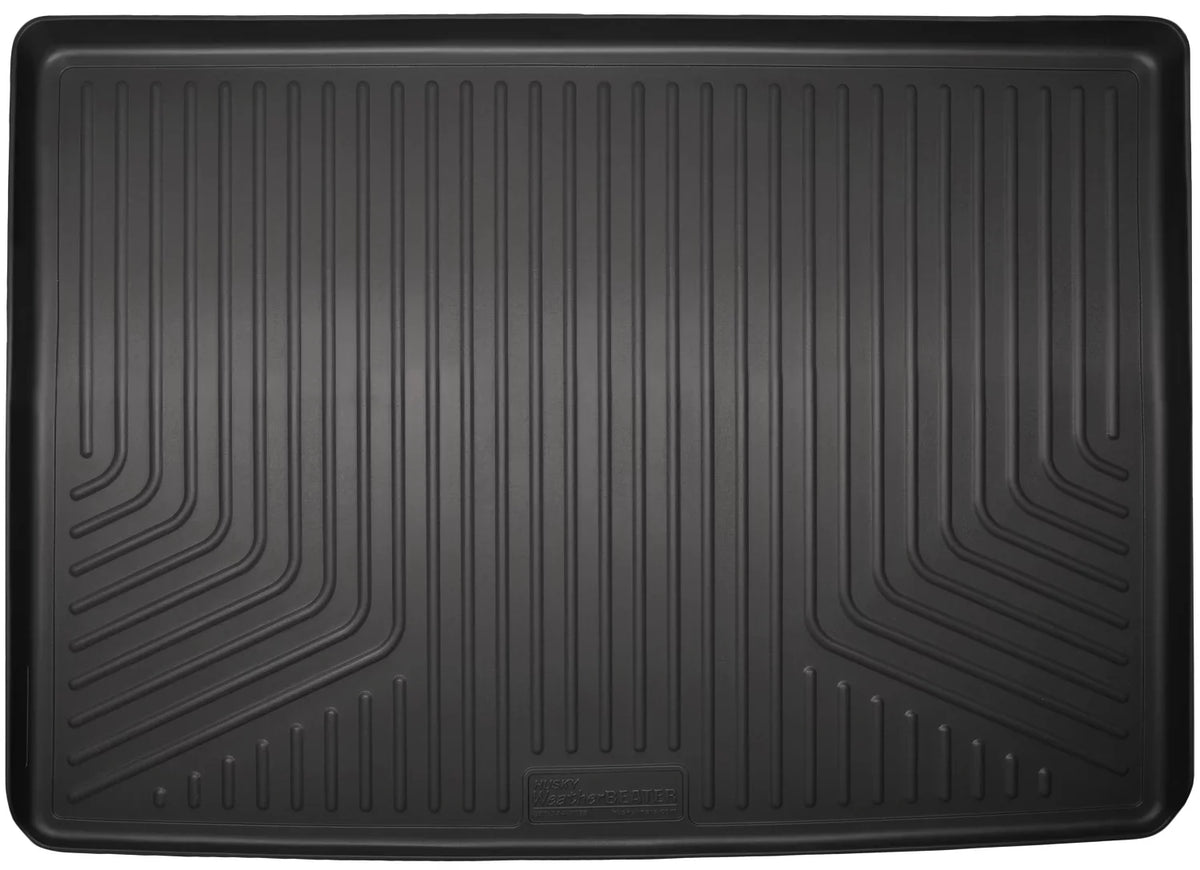 Husky by RealTruck - 28221 Compatible with 2015-19 Cadillac Escalade ESV, 2015-19 Chevrolet Suburban, 2015-19 GMC Yukon XL Cargo Liner Behind 3rd Saddle Black