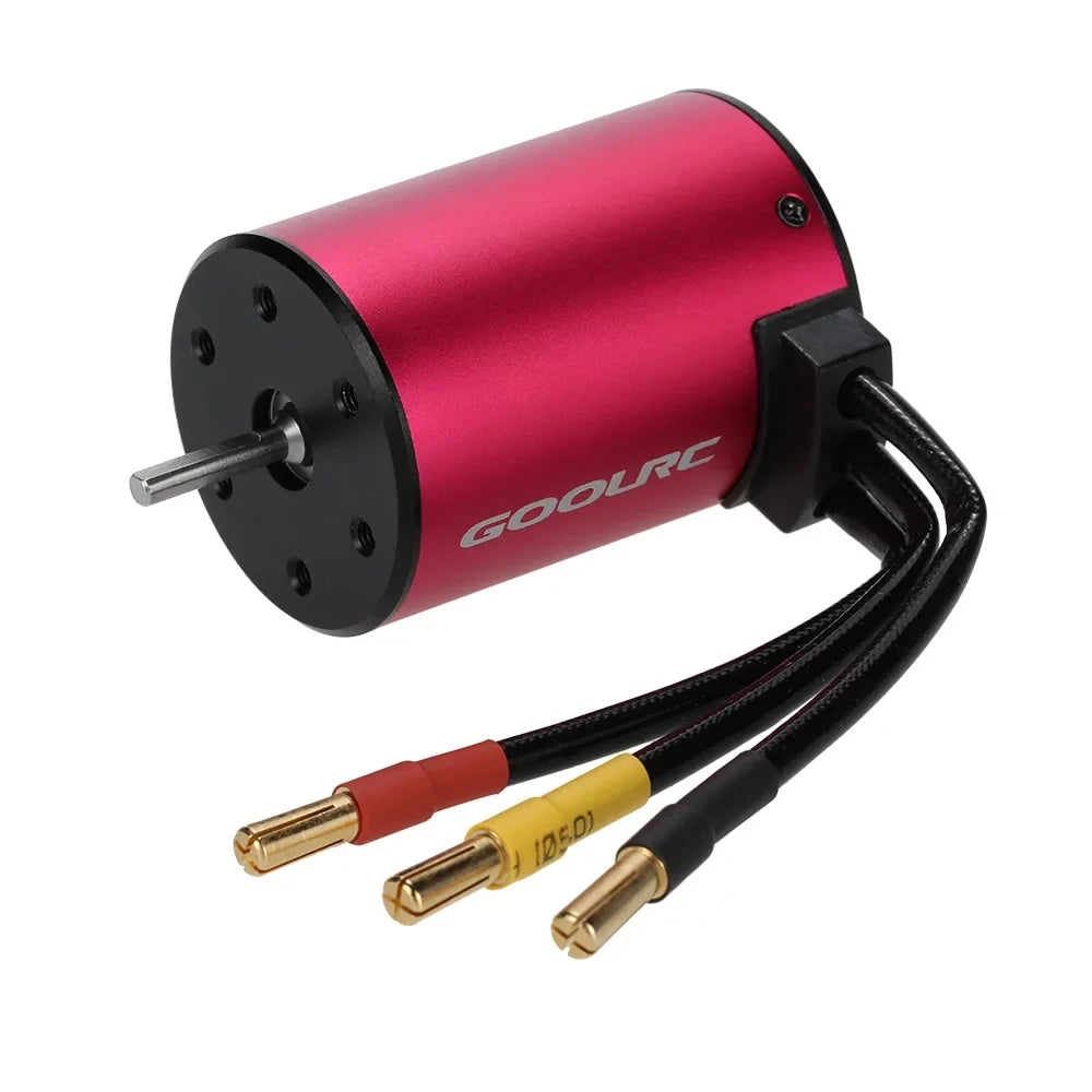 GoolRC ESC,Motor 1/10S3650 3100kv 4 Poles Motor Eryue Poles Motor 1/10 3100kv 4 Poles 3100kv Motor S3650 Car 3650 Motor Rookin Car Coolrc Motor