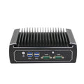 PARTAKER Fanless Mini PC, 4K Powerful Industrial Mini Computer, Core i5 8250U 8th Gen, 4 Cores CPU, 16GB Ram 240GB SSD 1TB HDD, Dual Nic, HD, DP, 4*USB3.0, SIM Card Slot, 2 COM, Windows 10 Pro