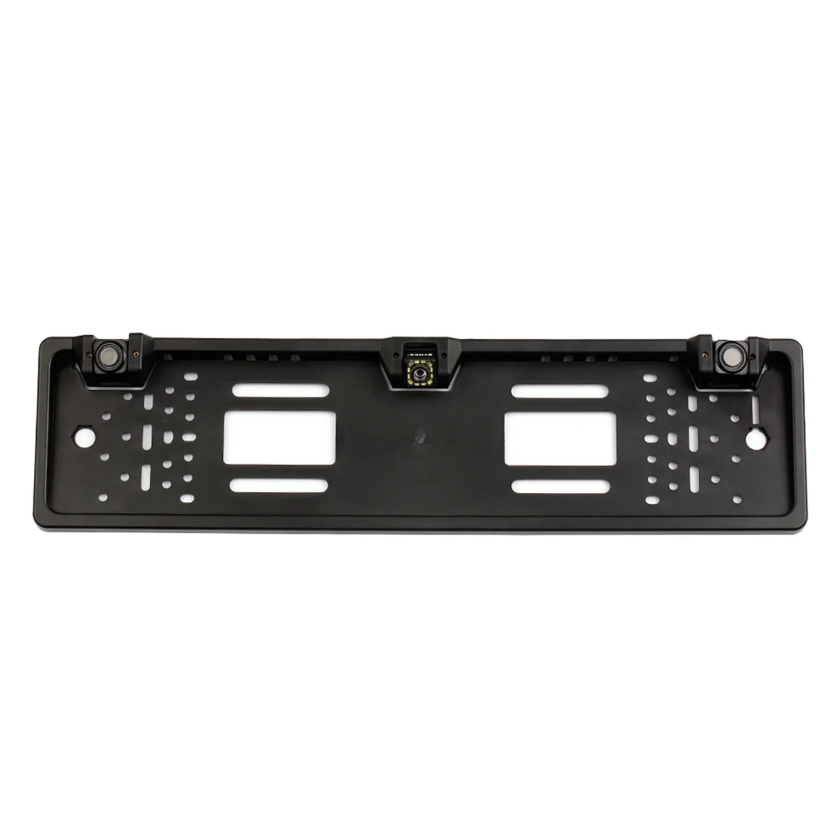 Dcenta European License Plate Frame Backup Camera 12 LED Rear View Camera with Reversing System Parking Sensor