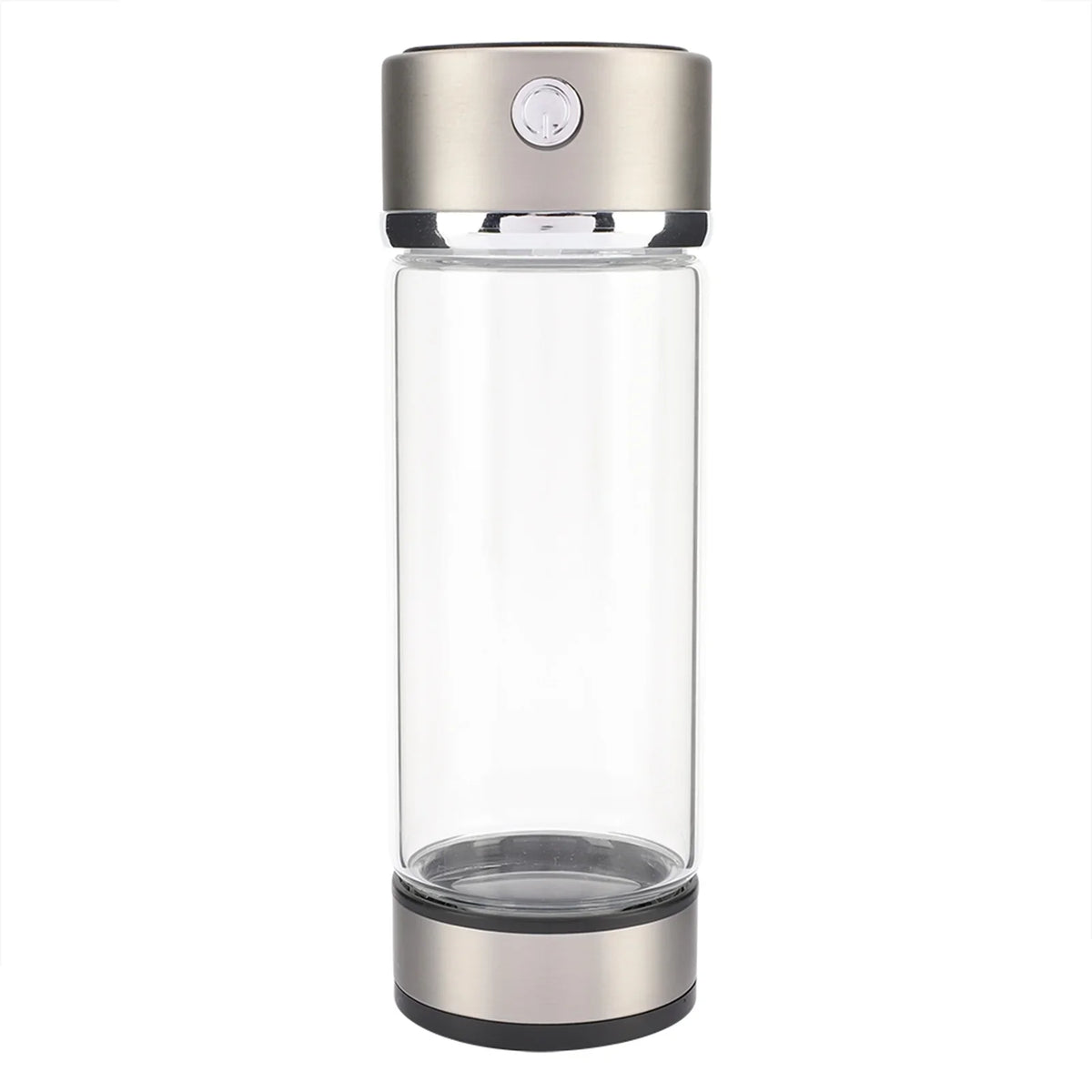 Nikou USB Charging Rich Hydrogen Water Purifier Filter Glass Bottle Anti-Skid Portable Lonizer Cup