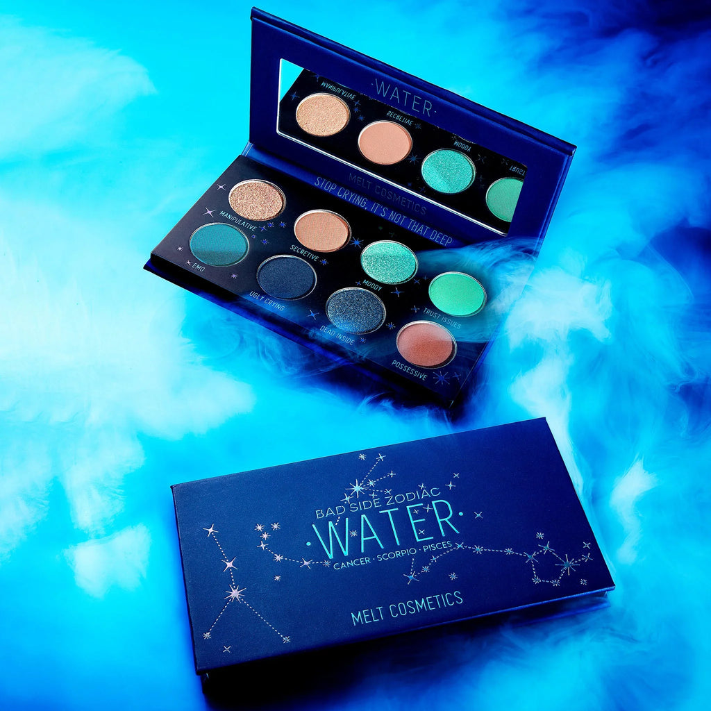 Melt Cosmetics Mini Bad Side Zodiac Eyeshadow Palette Water Cancer Scorpio Pisces