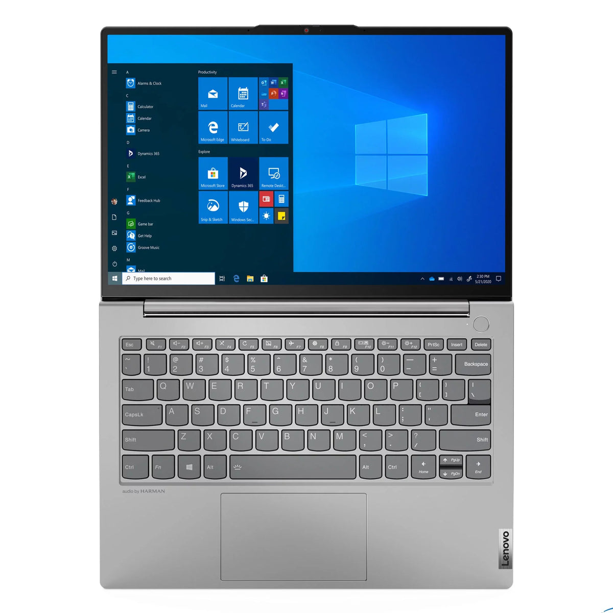 Lenovo ThinkBook 13s Gen 2 Intel Laptop, 13.3" IPS 300 nits, i7-1165G7, Iris Xe Graphics, 16GB, 512GB SSD
