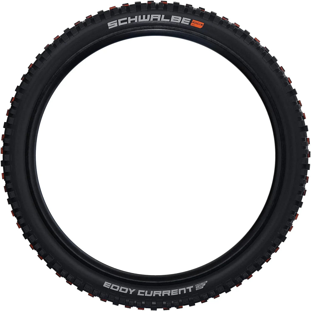 Eddy Current EMTB/MTB And Enduro Tubeless Folding Front Cycle Tire | Multiple Sizes | Evolution, Super Trail, Addix Soft | Black