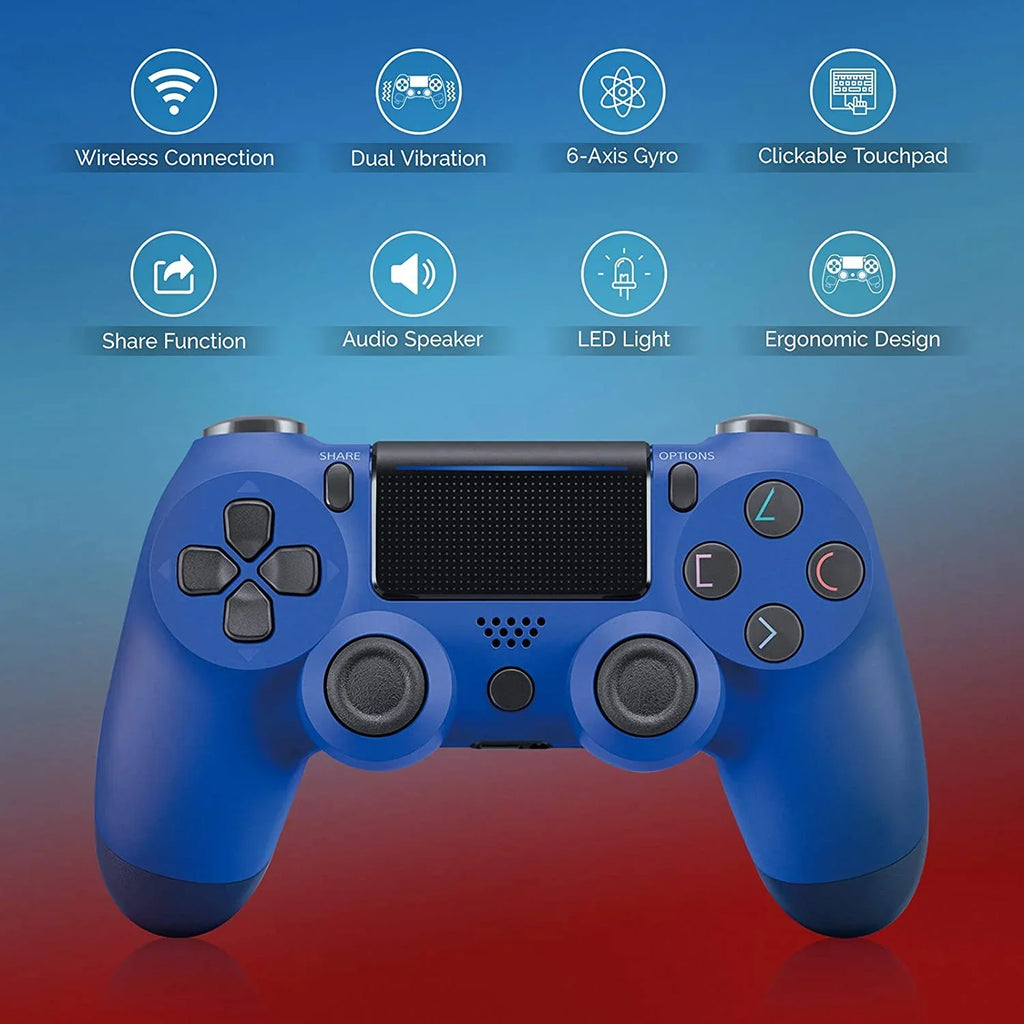 PRO Wireless GamePad Compatible with Samsung Galaxy Note 20/Ultra/Edge/5G/Note20 Controller Plus 1;000 Battery/Built-In Speaker/Gyro/Remote BlueTooth Slim (Blue)