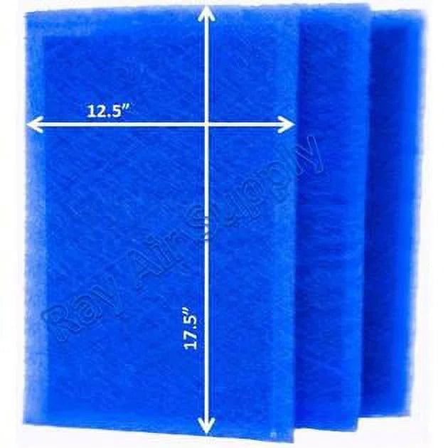 RAYAIR SUPPLY 14x20 Replacement Filter Pads Compatible with Pristine Air Cleaner 14x20 Refills (3 Pack)