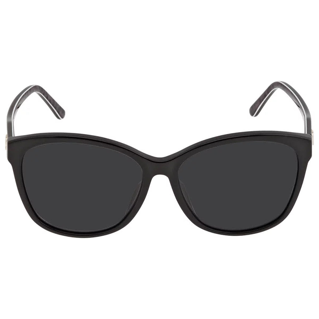 Jimmy Choo Women's LIDIEFSK-01EI-IR Lidie 59mm Black Grey Sunglasses