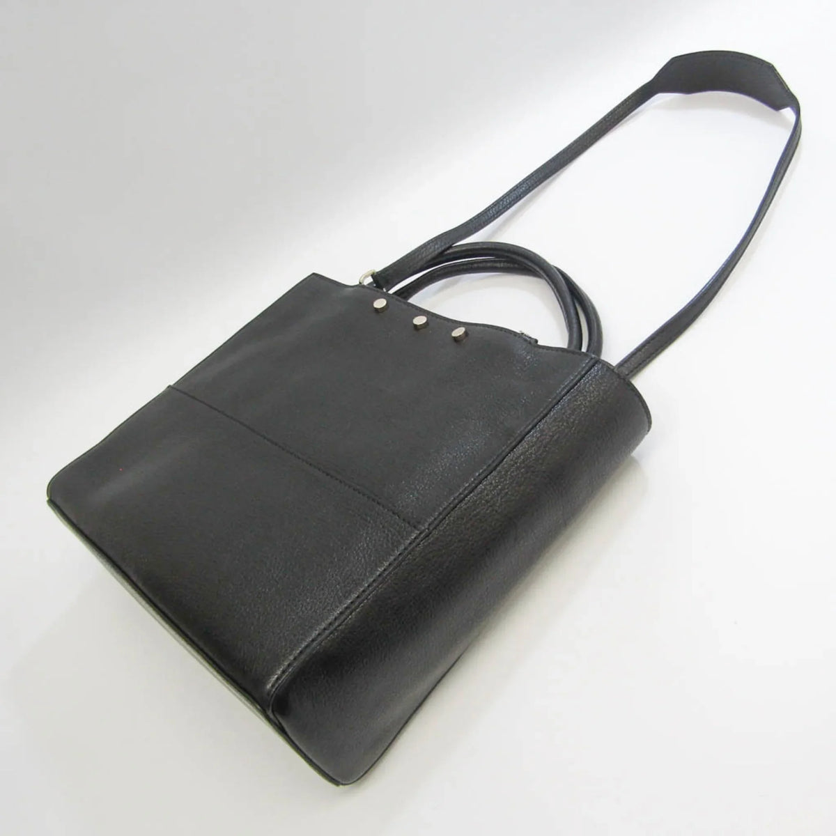 Pre-Owned Jimmy Choo Robin Women's Leather Shoulder Bag,Tote Bag Black (Good)