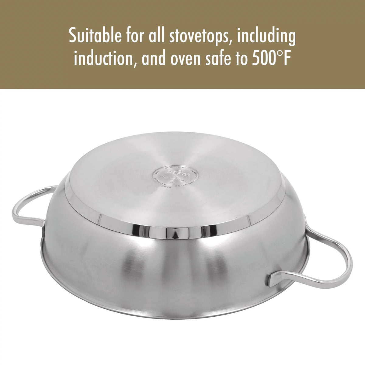 Demeyere Resto 4-pc Stainless Steel Stovetop Smoker Set