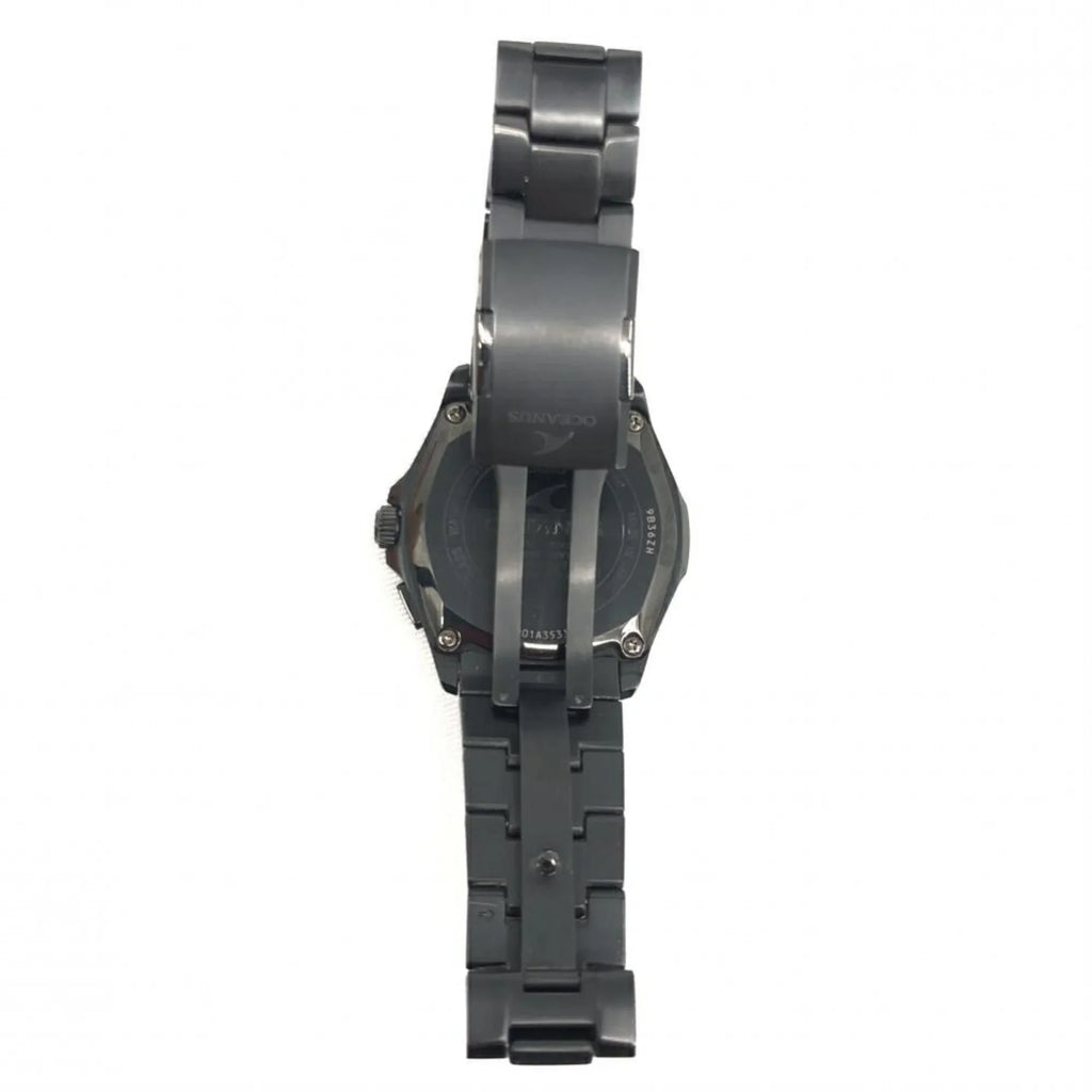 Pre-Owned CASIO OCIANUS OCW-S100B-1AJF Quartz Radio Solar Black Casio (Fair)