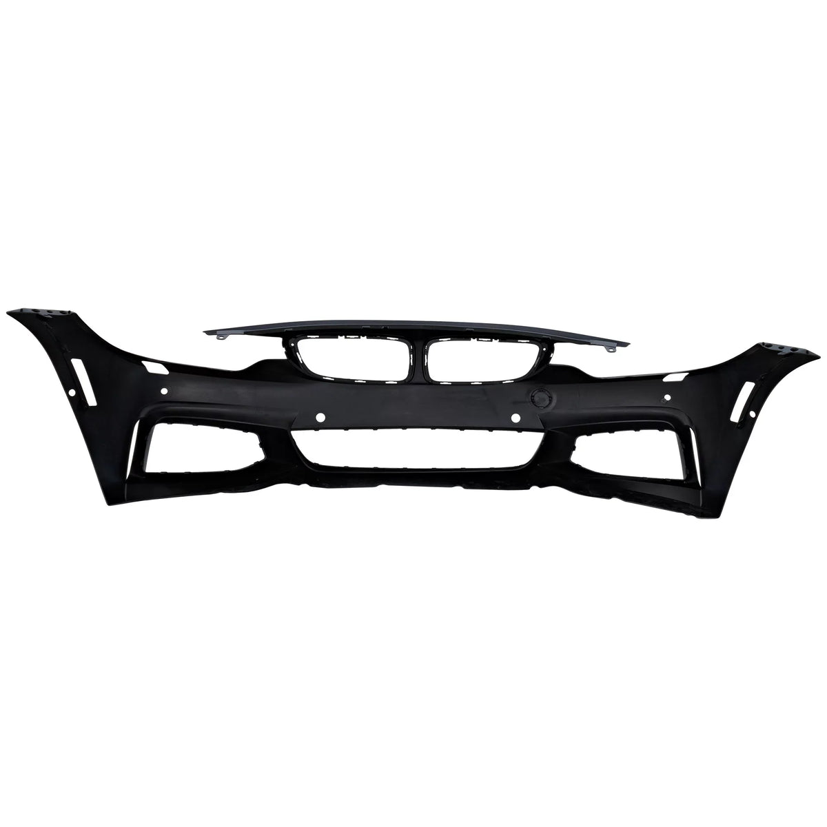 Front BUMPER COVER Compatible For BMW 4-SERIES 2014-2018 Primed with M Sport Line with HLW PDC Sensor Holes/Cam Conv/Coupe/HB- CAPA