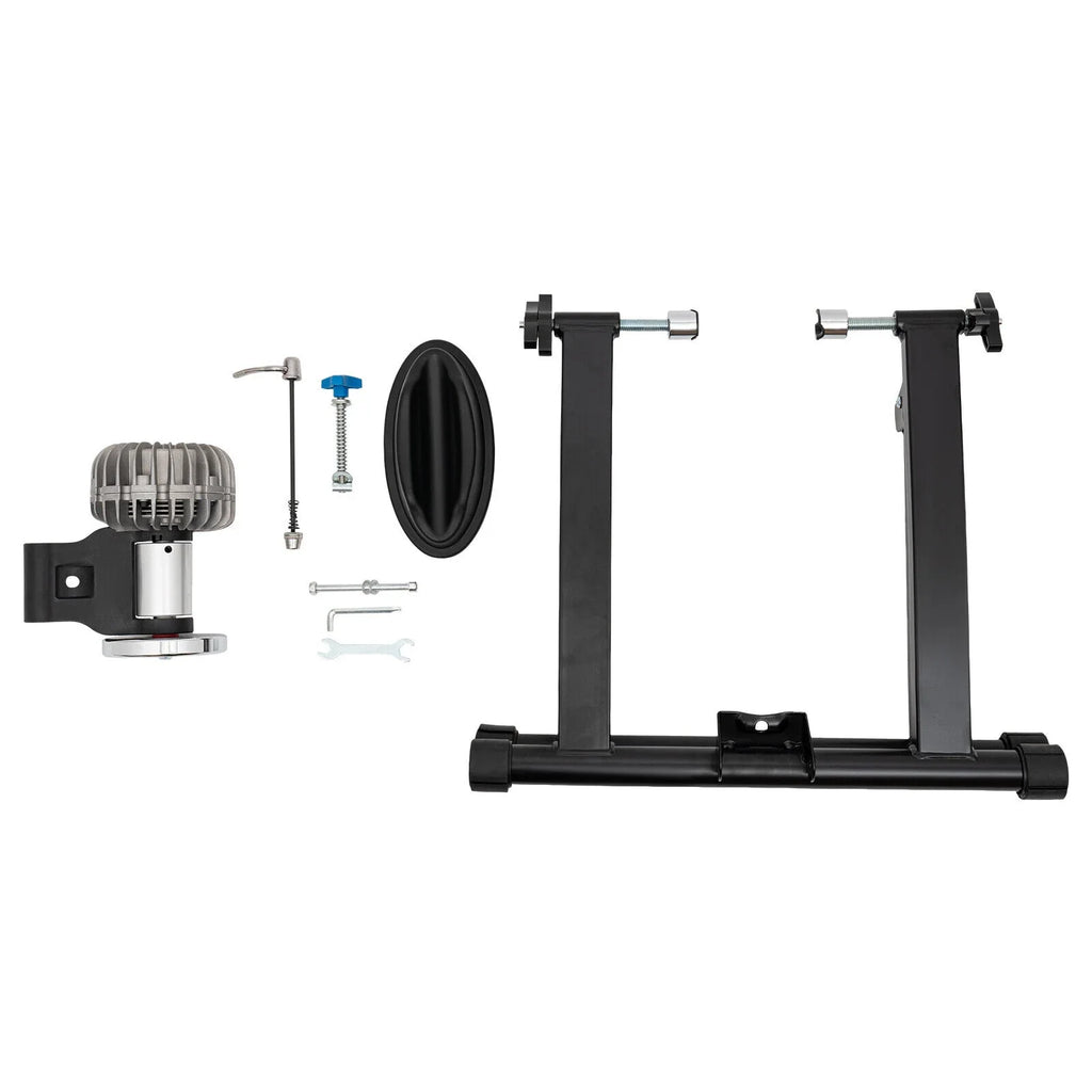 Portable Bicycle Trainer Stand Indoor Bicycle Trainer Stand Training Rack 26-29 700C Bicycle 900W Black