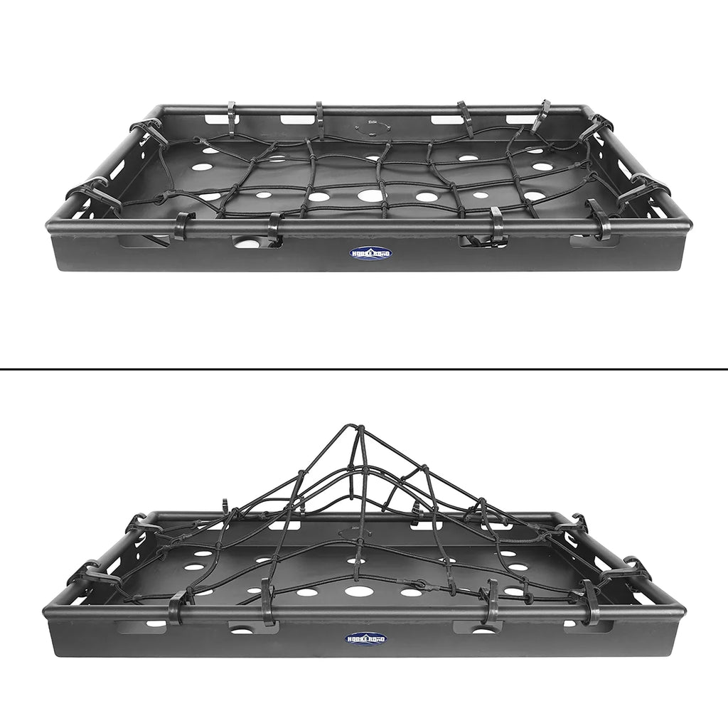 Hooke Road Cargo Carrier for Hard Top Steel Interior fits Jeep Wrangler JL 2018-2023