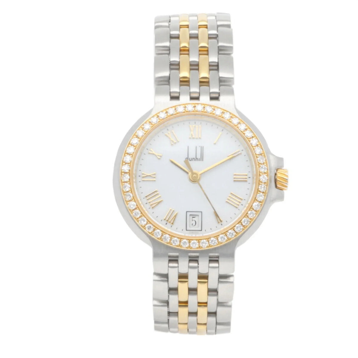 Pre-Owned Dunhill Elite Quartz Stainless Steel Women's Watch (Good)