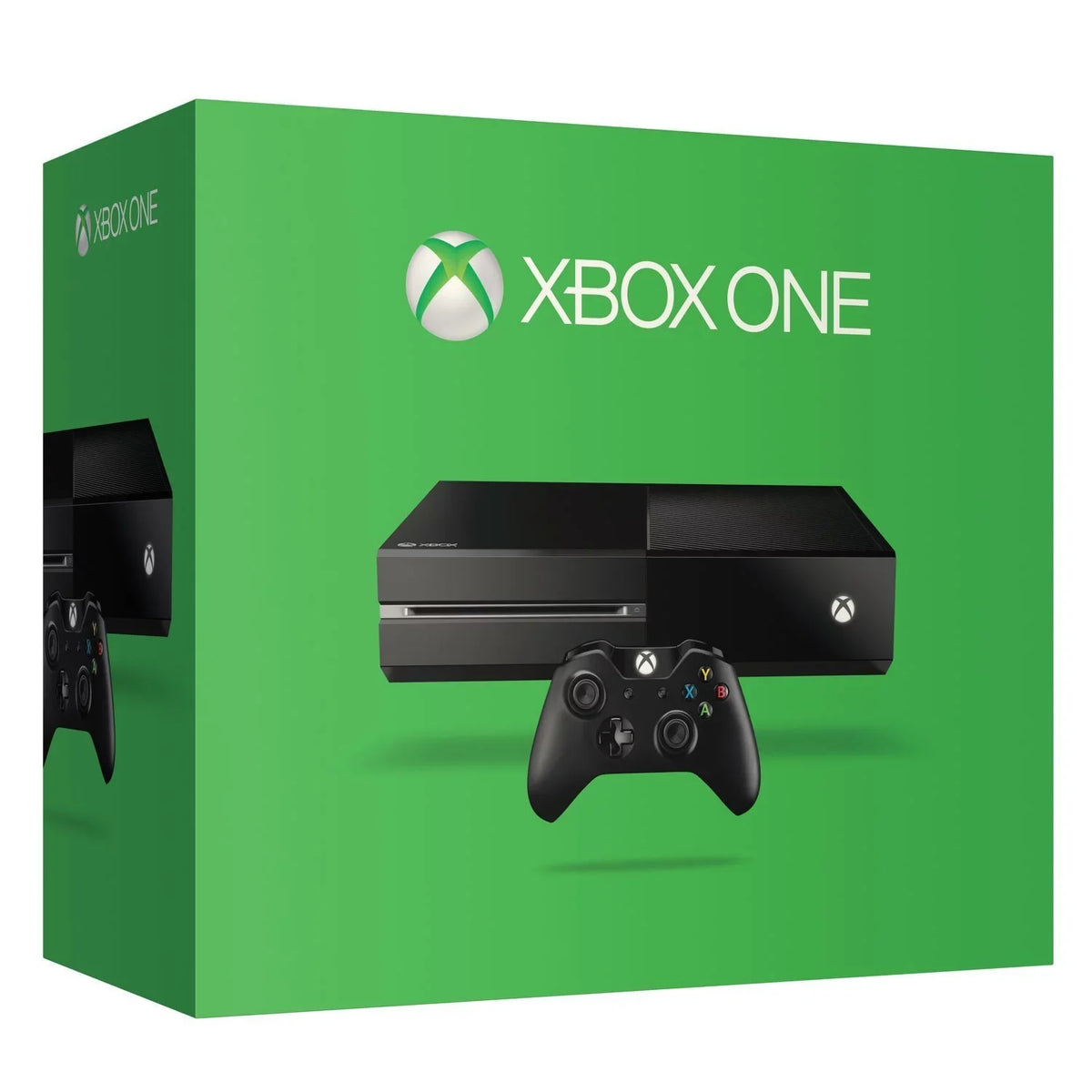 Microsoft Xbox One Original 500GB Gaming Console Black Headset 2 Controller Included With FIFA-19 Game BOLT AXTION Bundle Used
