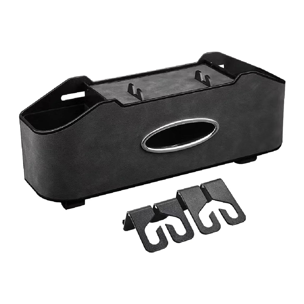 yotijar Car Back Saddle Headrest Hanging Storage Box Car Travel Accessories Cup Holder