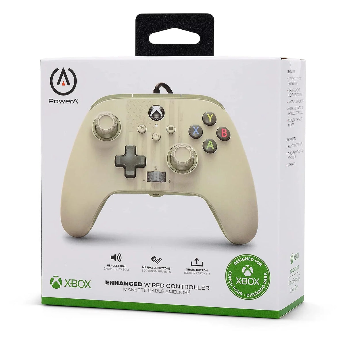 Microsoft Xbox Series X 1TB SSD Bundle with Enhanced Wired Controller (Desert Ops)