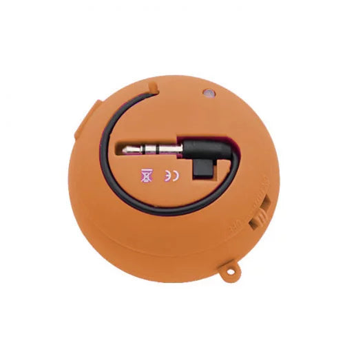 Portable Wired Speaker For Verve Connect, ZMax 11 - Audio Multimedia Rechargeable Orange for Consumer Cellular Verve Connect, ZMax 11