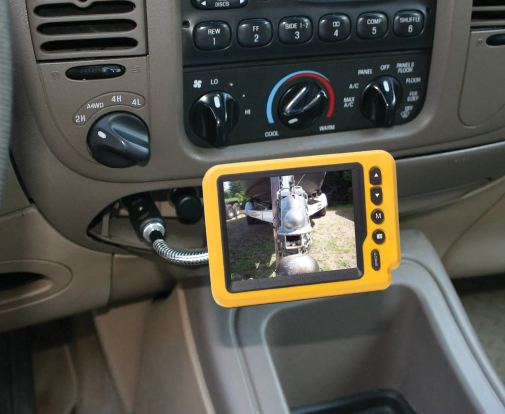 iBall Digital Pro Wireless Magnetic Trailer Hitch Rear View Camera LCD Monitor Fits Any Vehicle, Car or Truck