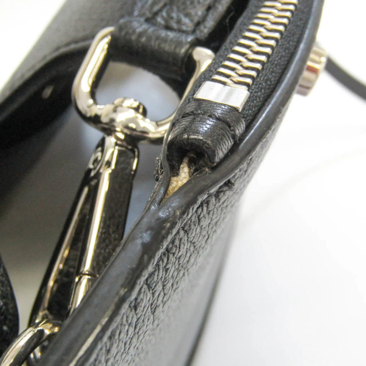 Pre-Owned Jimmy Choo Robin Women's Leather Shoulder Bag,Tote Bag Black (Good)
