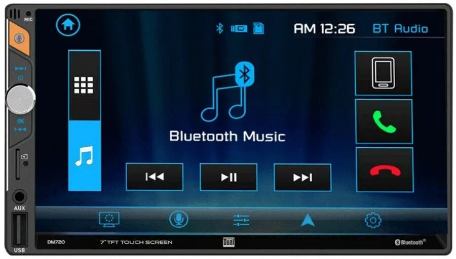 FITS FORD MURCURY AM/FM USB/BLUETOOTH TOUCHSCREEN CAR RADIO STEREO PKG. INCLUDES VEHICLE SPECIFIC INSTALLATION HARDWARE INCLUDING DASH KIT, WIRE HARNESS, AND ANTENNA ADAPTER WHEN REQIRED.