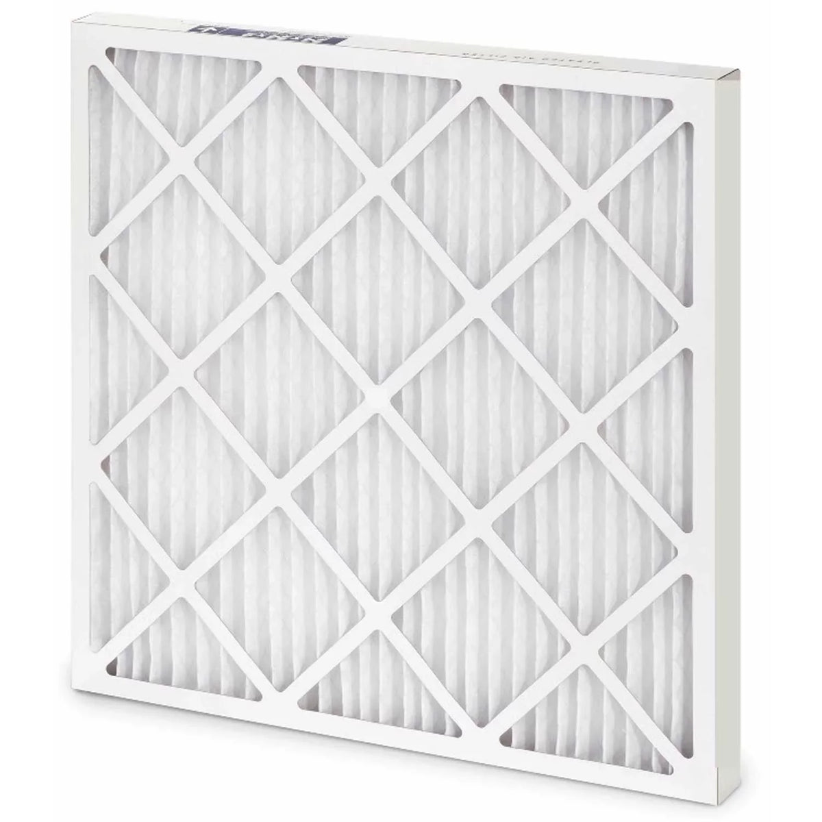 Pleated MERV 8 Standard Capacity Air Filter, 20"W x 16"H x 2"D, Lot of 12