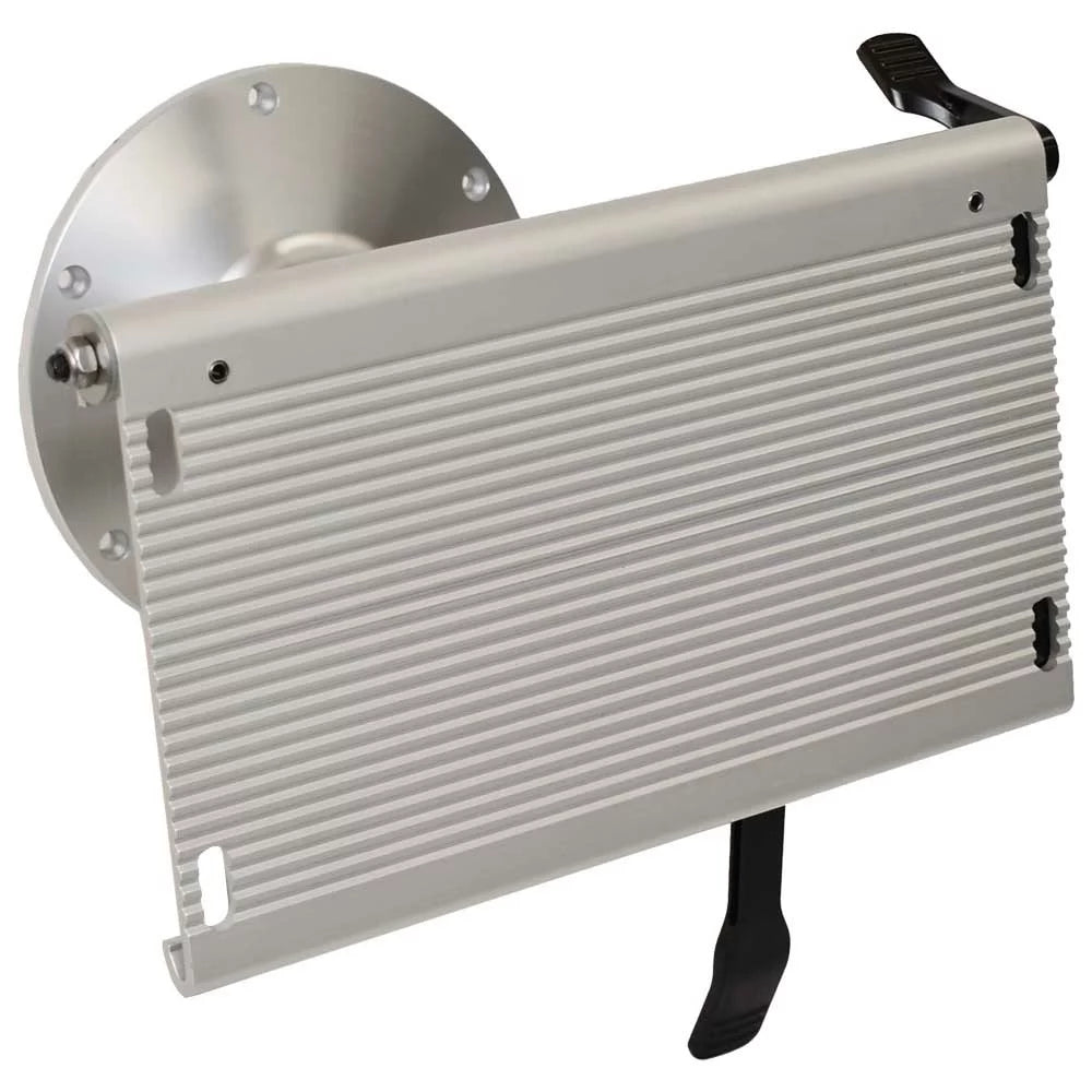 Garelick Boat Cushion Swivel Slide Pedestal | 14 Inch Polished Aluminum