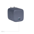 onn. GAN 67W Laptop Charger with 1 USB-C Port, Compatible for Apple,Dell,HP,Asus,Acer,Lenovo,Grey