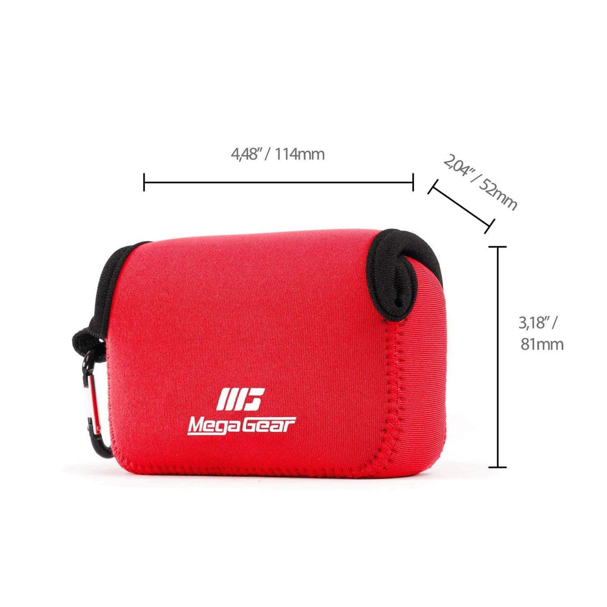 MegaGear Sony Cyber-shot DSC-RX100 VII, DSC-RX100 VI, DSC-RX100 V, DSC-RX100 IV, DSC-RX100 III, DSC-RX100 II Neoprene Camera Case