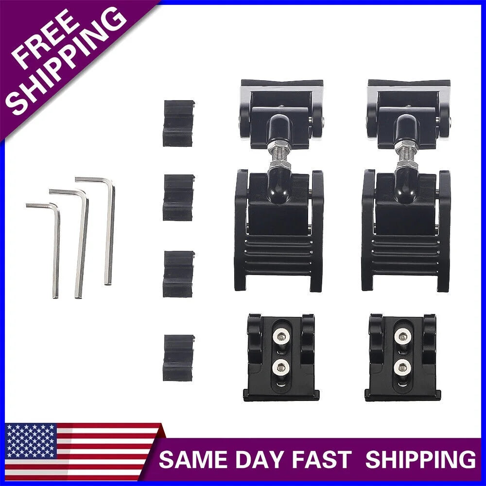 JahyElec Durable Black Hood Latch Lock Catch for Jeep Wrangler JK 07-18 - Secure Your Off-Road Adventures