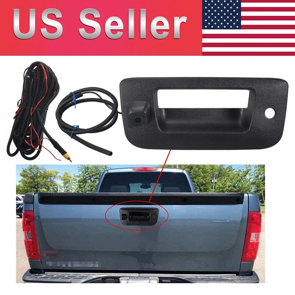 G·PEH For Chevy Silverado/GMC Sierra Rear View Backup Tailgate Handle Camera 07-13