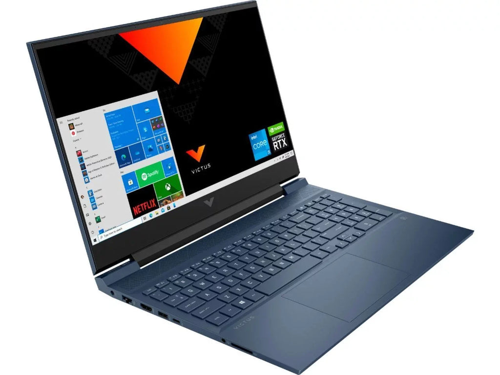 HP - Victus 16.1" Gaming Laptop - Intel Core i5 - 8GB Memory - NVIDIA GeForce RTX 3050 - 256GB SSD - Performance Blue