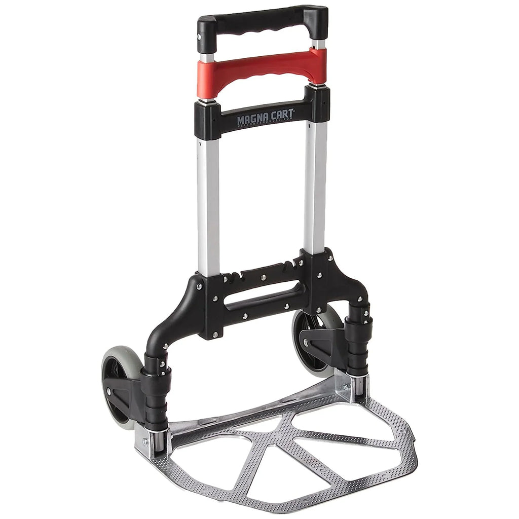 Magna Cart Personal MCI Folding Hand Truck with Rubber Wheels, (3 Pack)