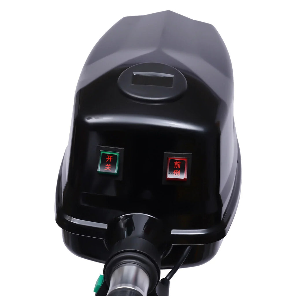 Miumaeov 10HP Electric Outboard Engine 60V 2200W Brushless Trolling Motor Jet Pump Propeller Fishing Boat Engine for Small Water Vehicles Inflatable Boats Canoes Aluminum Fishing Boats