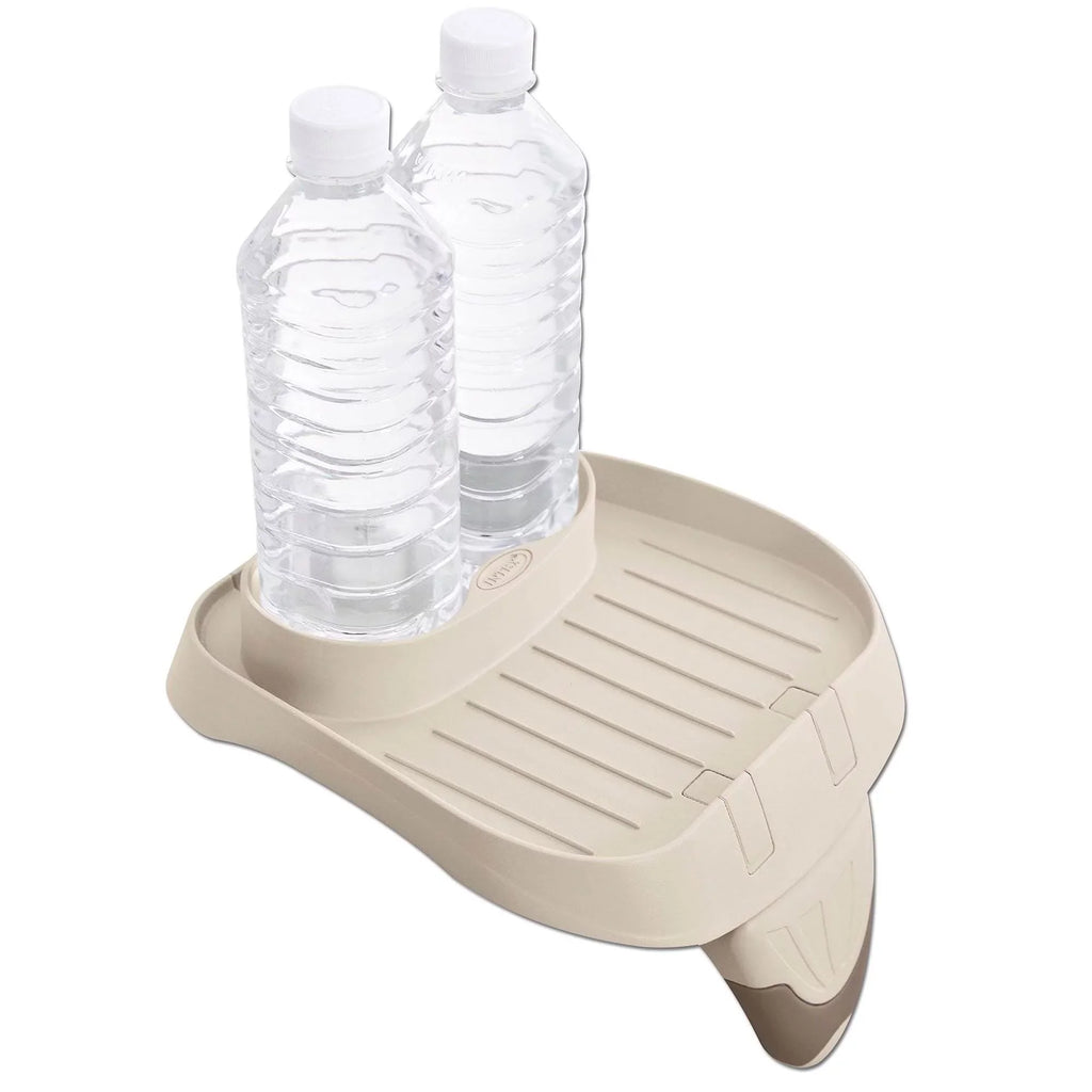 Intex PureSpa Plus Inflatable Hot Tub + Intex Tray Accessories (4 Pack)