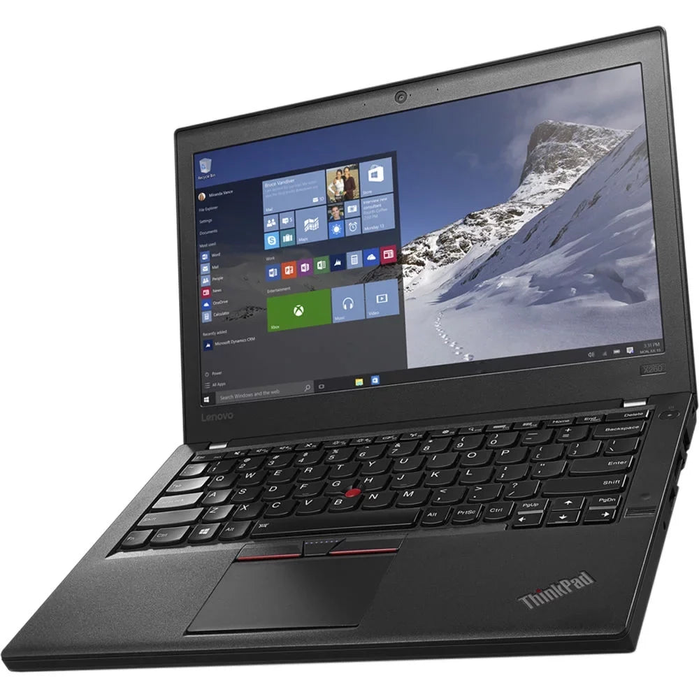Lenovo Thinkpad X260 12.5" Laptop Intel Core i5 2.40 GHz 8GB Ram 256GB SSD Windows 10 Pro - Scratch & Dent