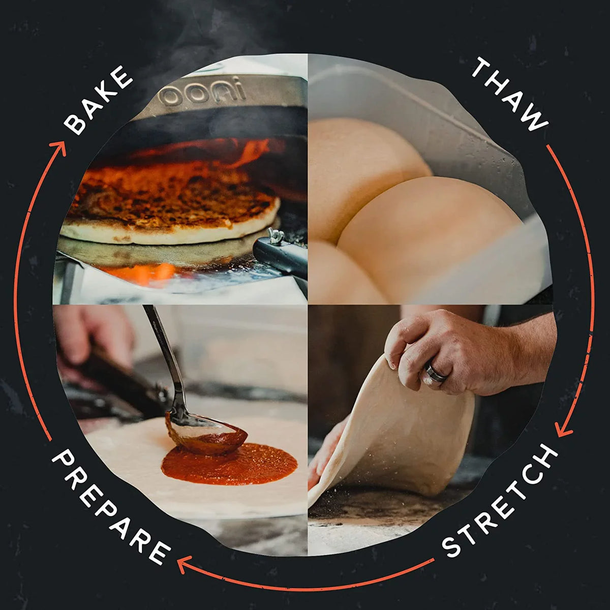 Pizza Dough – 20 x 10 oz Frozen Pizza Dough Balls – Perfect Pizza Oven Accessories for 12-inch Pizzas – Fresh NY Style Pizza – Works in Pizza Oven and Conventional Oven