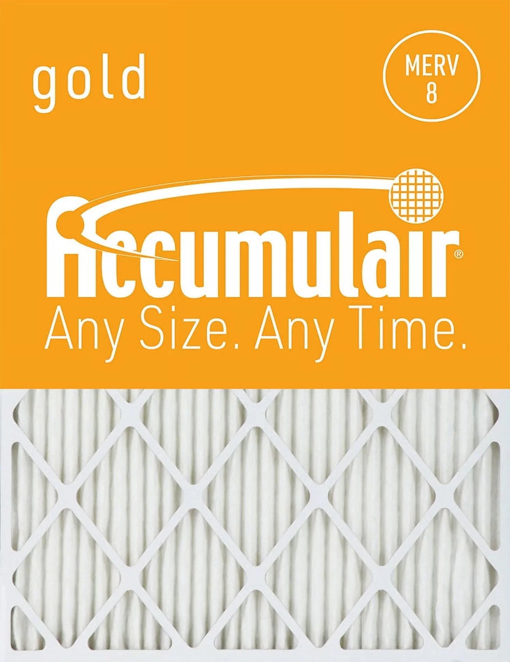 Accumulair Gold 14x18x1 MERV 8 Air Filter (4 Pack)