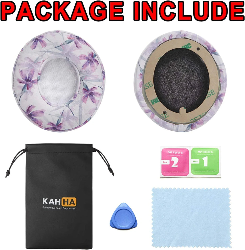 Ear Pads,Replacement earpads with Noise Isolation Memory Foam Ear Cushions Compatible with Beats Solo 2 & 3
